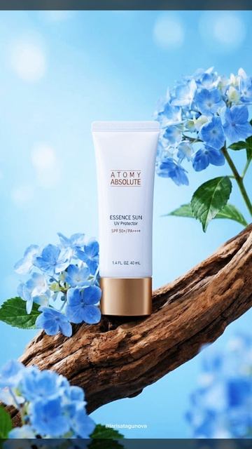 АТОМИ АБСОЛЮТ СОЛНЦЕЗАЩИТНАЯ ЭССЕНЦИЯ