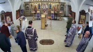 LIVE: Храм преподобного Сергия в Зеленоградском