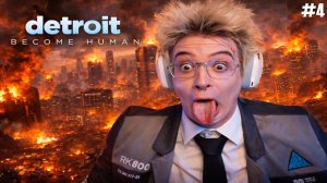ДЕНЖЕР ЛЕХА ПРОШЕЛ ДЕТРОИТ 1 РАЗ В КОСПЛЕЕ | Detroit Become Human №4