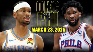24.03.2026 | ОБЗОР МАТЧА | Филадельфия Сиксерс - Оклахома-Сити Тандер | Highlights