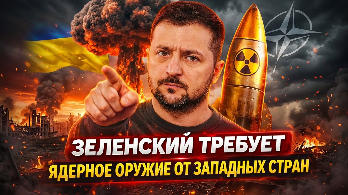 Зеленский требует ядерное оружие от западных стран
