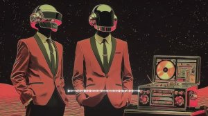 Daft Punk Desert Playback🪩🤖 ｜ Chill Disco, Electro Funk, French House Playlist-(1080p25)