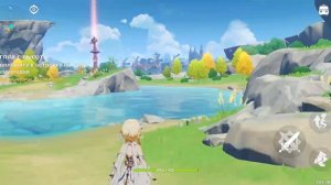 Великая и гениальная игра Геншин Импакт с добрым, фэнтези миром.