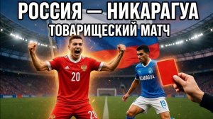 РОССИЯ-НИКАРАГУА|Товарищеский матч