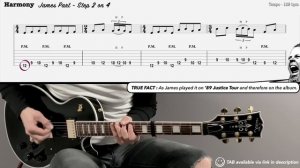 BLACKENED Metallica на Гитаре. Уроки Электрогитары. Ноты и табы Электрогитары Tab Them All