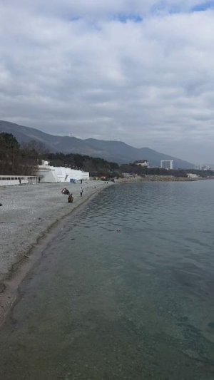 Сегодня погодная свода с моря из Геленджика для вас с пляа Лазуревый берег👌🤩