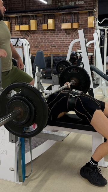 Жим тройками 65х3