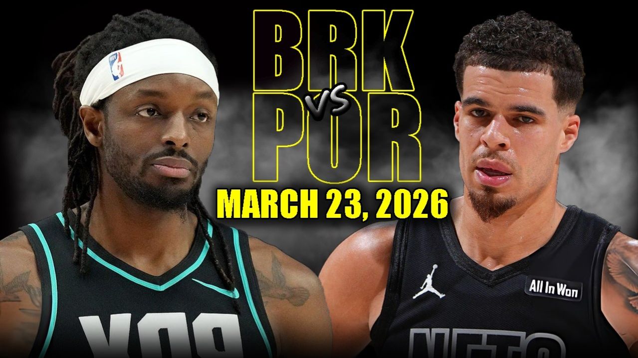 24.03.2026 | ОБЗОР МАТЧА | Портленд Трэйл Блэйзерс - Бруклин Нетс | Highlights