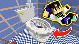 КАКУЮ ЯМУ Я ВЫБЕРУ В МАЙНКРАФТ ОГРОМНАЯ ЯМА УНИТАЗ В MINECRAFT ЛОВУШКИ И ИСПЫТАНИЯ ДЛЯ НУБА И ПРО