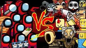 Амонгус ПРОТИВ Роблокса Сборник!