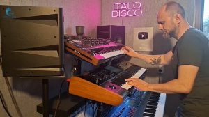 Дискотека 80-ых на синтезаторе Korg Kronos / Italo Disco 80