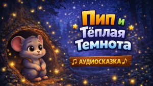 Сказка: Пип и тёплая темнота. Аудиосказка для детей. Слушать сказку про мышонка для сна! Серия 4
