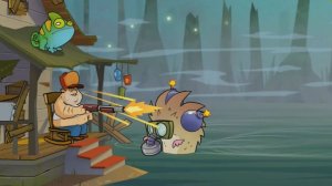 Болотная атака | Держим крыльцо с хамелеоном