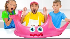 Приключения со слаймом для детей веселые истории