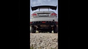 Раздвоенный выхлоп. Nissan Almera G15. Замена штатного резонатора. Как изменился звук.