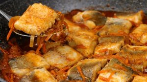 Больше НЕ жарю РЫБУ! Так намного проще и полезнее! Хек в соусе на сковороде