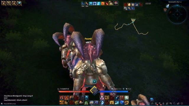 Omni TERA inst raid walkthrough №3 Saravash Ascent