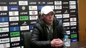 Виктор Навоченко после матча в Металлург - Салют (1:1)