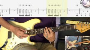 10 ДИСКО ФАНК РИФФОВ ч3 на Гитаре. Уроки Электрогитары. Ноты и табы Электрогитары Guillaume Vrac