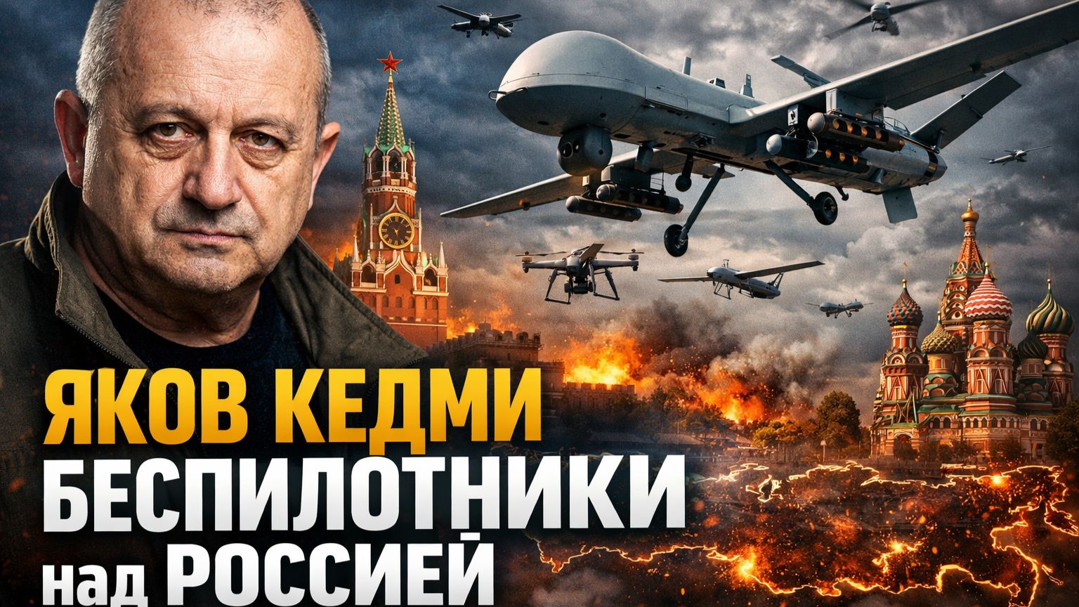 Яков КЕДМИ - БЕСПИЛОТНИКИ над РОССИЕЙ