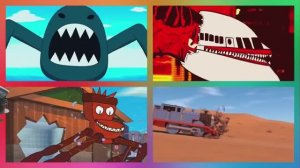 МОРСКОЙ БЛУП ПРОТИВ ИНФЕКТЕД СКАЙ И ПАРОВОЗ ПРОТИВ СПРУНКИ! КТО ПОБЕДИТ? МУЛЬТИК