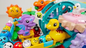 СТРОИМ ГОРКУ ДЛЯ ВЕСЕЛЫХ ШАРИКОВ КАТАЕМ ШАРИКИ АСМР ВИДЕО ДЛЯ ДЕТЕЙ ДЕТСКИЙ КАНАЛ ИГРАЛКИ-ЗАЛИПАЛКИ