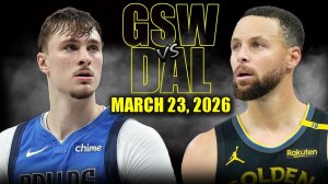 24.03.2026 | ОБЗОР МАТЧА | Даллас Маверикс - Голден Стэйт Уорриорз | Highlights
