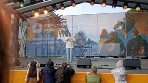 Открытие фестиваля Мандарин в Сухуме 06.01.2026. Поёт Саида Агрба