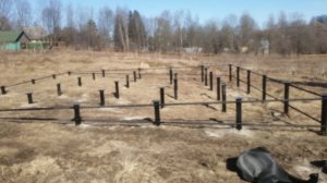 28-03-2026 монтаж свайно-винтового фундамента Любань .