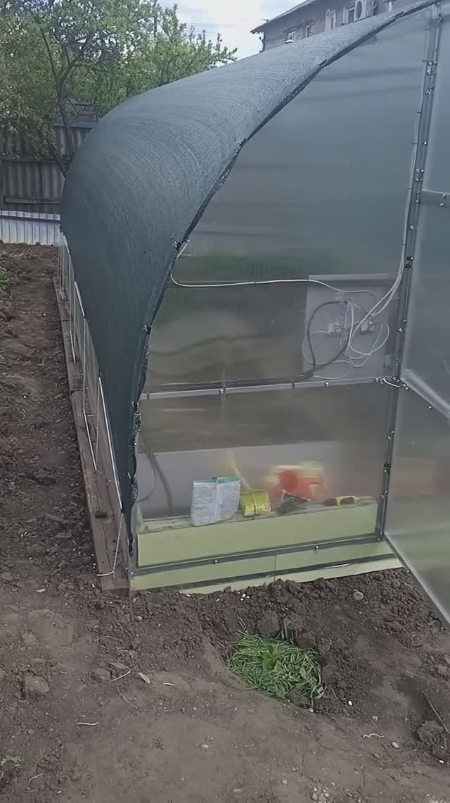 Как затенить теплицу Затеняющей сеткой