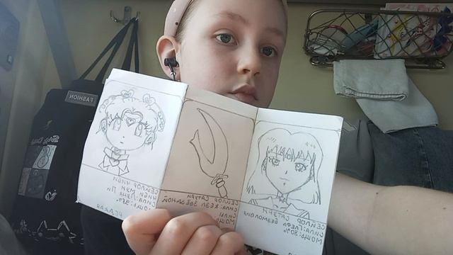 Рисуем карточки Сейлор МунСофия Арт Лайв!