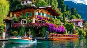 Белладжио, Италия. Самые красивые деревни на озере Комо, сказочная деревня | #шариклайф