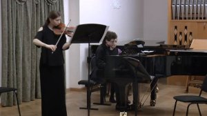 F. Poulenc Sonata for violin and piano