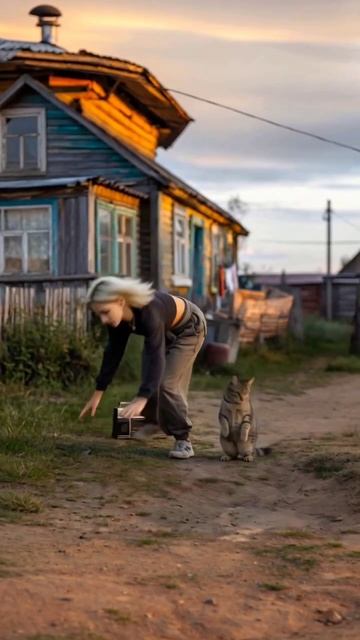 теперь с котом :)