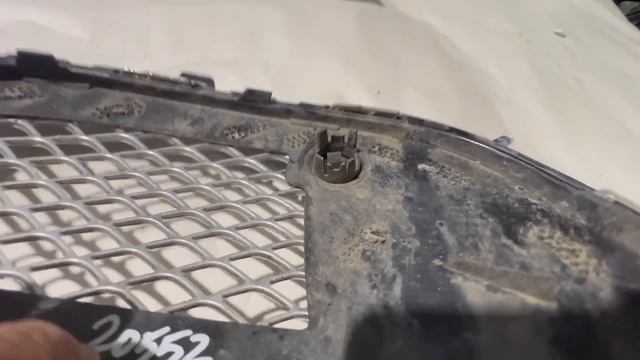 Решетка переднего бампера мерседес 20552