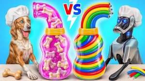 Кулинарный Челлендж: Я против Бабушки с Собакой | Смешные Кухонные Войны от Multi DO Smile