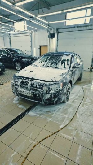 КАК СМЫТЬ ЗИМНИЙ РЕАГЕНТ?  #foamheroes #detailing #diy #уходзаавто #foambuddy  #реагент