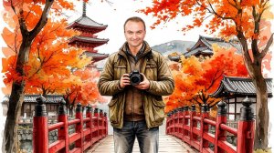 Поздравление для фотографа и путешественника, влюбившегося в Японию