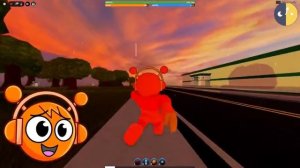 WE BUILD a BUNKER to HIDE from GOO GOO GAGA MONSTERS in ROBLOX!(Oren & Pinki)