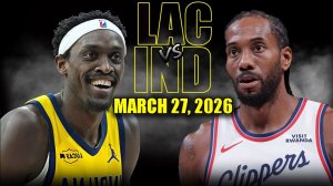 28.03.2026 | ОБЗОР МАТЧА | Индиана Пэйсерс - Лос-Анджелес Клипперс | Highlights