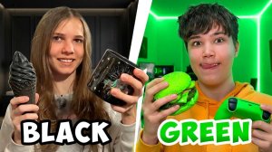 Чёрный vs Зелёный челлендж