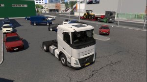 Euro Truck Simulator 2 #67  - Перевозка Тратуарной плитки 444км по суше + паром