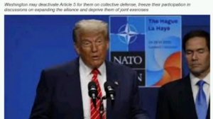 ‼️🇺🇸🇪🇺 США могут отказаться от обязательств по защите стран НАТО, которые не увеличат расходы на