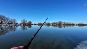 ЛОВЛЯ НА ДЖИГ ВЕСНОЙ! НАШЛИ ЩУКУ ТОЛЬКО ЗАКИНУЛ И СРАЗУ УДАР! РЫБАЛКА НА СПИННИНГ.