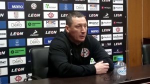 Сергей Хрипунков после матча Металлург - Салют (1:1)