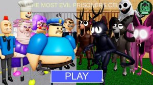 Боссы Барри против боссов 99 НОЧЕЙ! ПОБЕГ БАРРИ ИЗ ТЮРЬМЫ! #roblox #обби