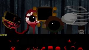 почти все sprunki phase 80 (не оригинал) но они выжили