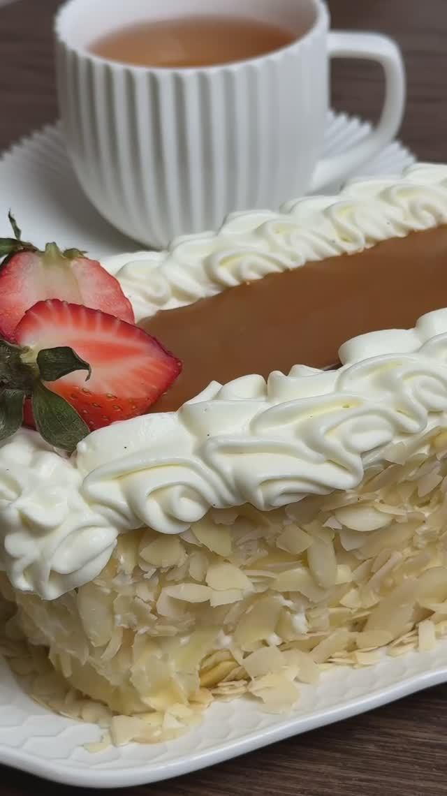 Торт без выпечки - Lotus Biscoff🍰