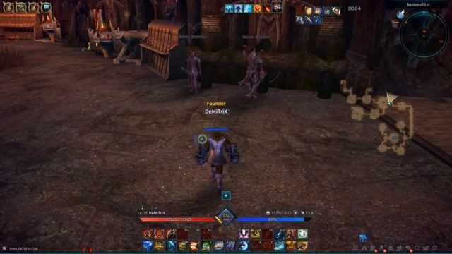 Omni TERA inst raid walkthrough №1 Bastion of Lok