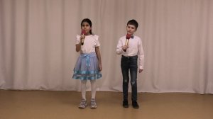 Дуэт Тоника. Алиева Марина, Савин Артём - Люси (О. Газманов.),преп. Сафронова Л. В